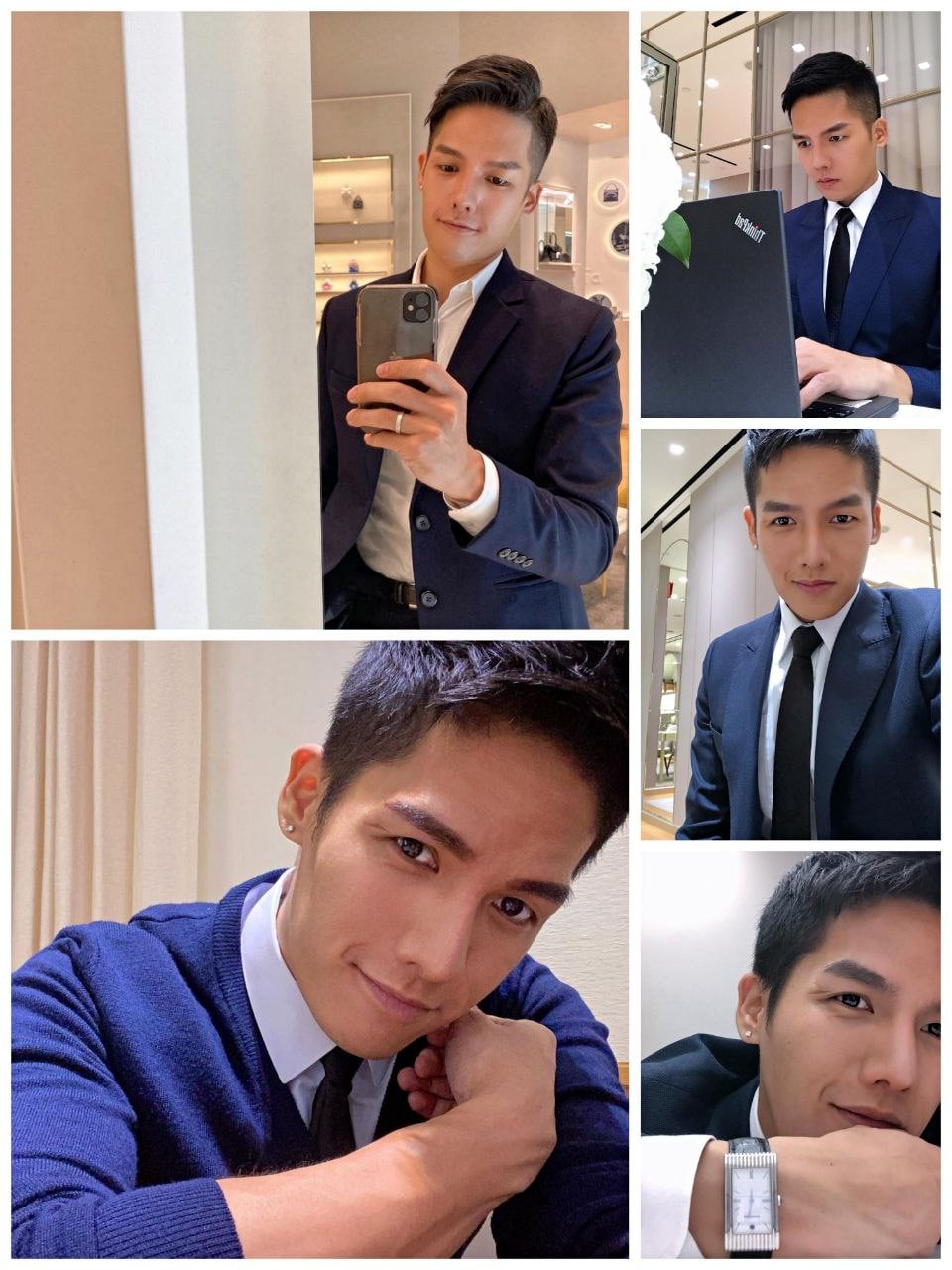 WXGN019 图片453张 视频53个 国内 正装  . 国内成熟稳重男青年 较多正装照片 少量国外旅行照片素材 自拍和自拍视频都很多 视频都比较符合虚拟摄像头  