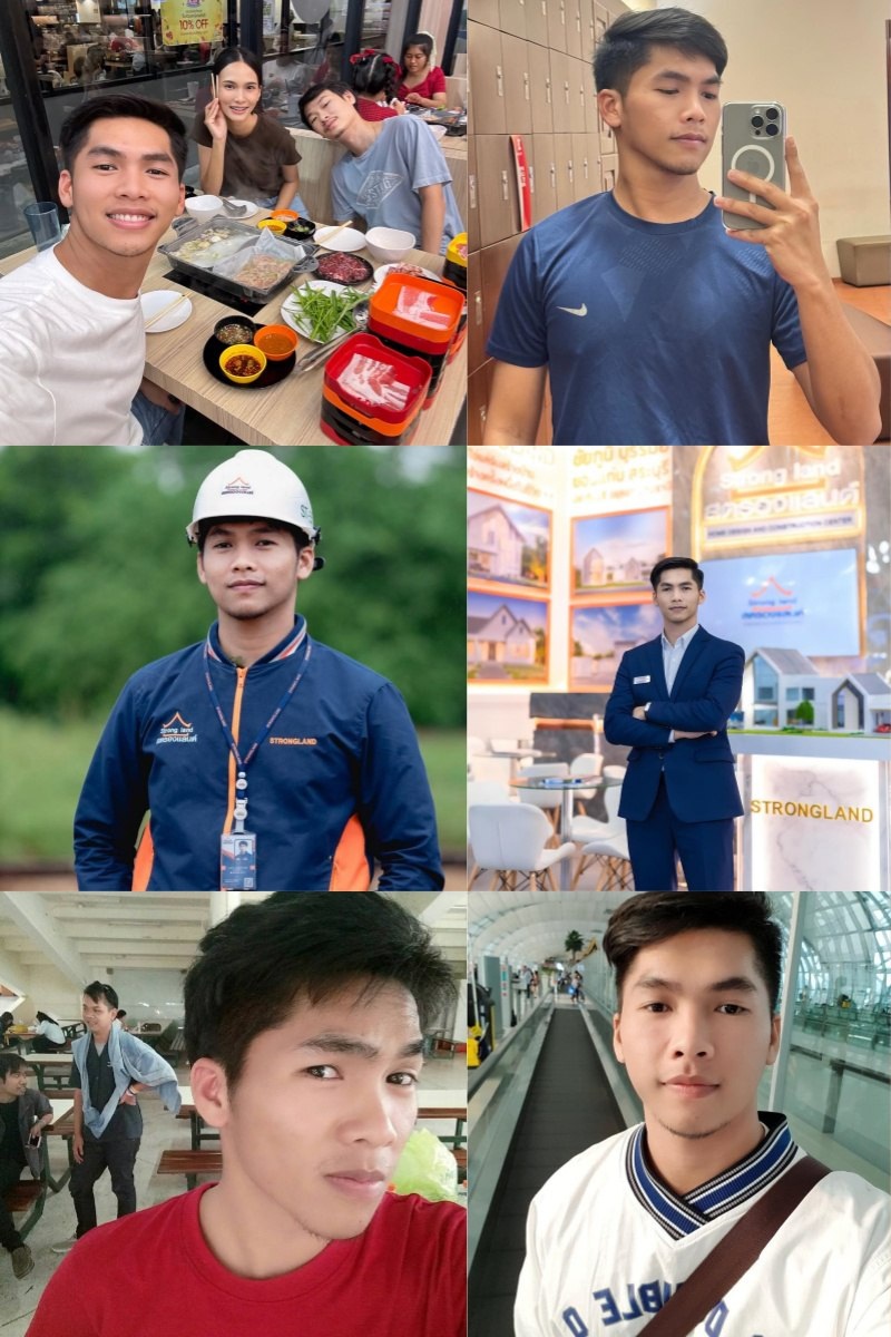 ZS143 图片719张 视频13个 泰国 正装 自拍 职业 土木工程师 工作照 自拍多 生活场景丰富 生活日常 旅游 风景  
