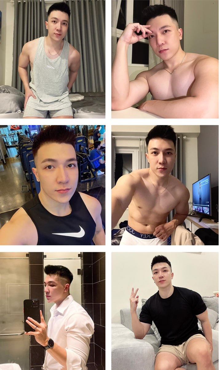 WXA130 图片259张 视频26个 越南 帅哥 日常 生活 健身  