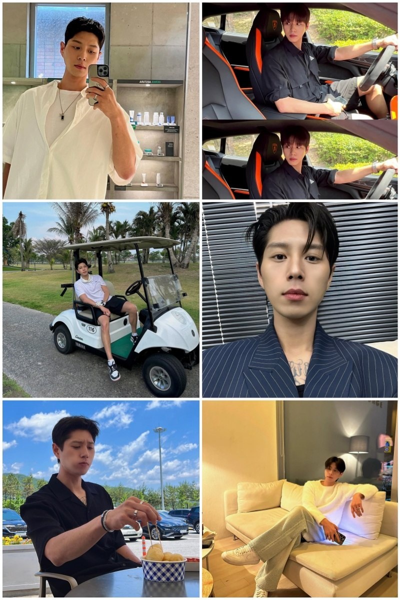 QQ391 图片1288张 视频121个 韩国 高尔夫 车内照 工作日常 生活场景丰富 旅游 下午茶美食  
