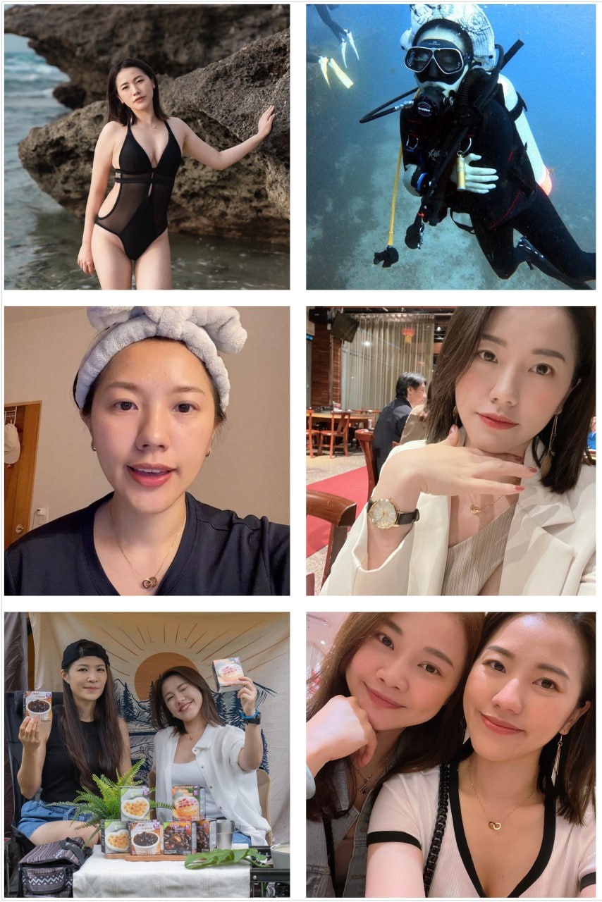 MN127 图片822张 视频27个 台湾 轻熟性感美女 生活日常 朋友聚餐 职业装 沙滩比基尼 潜水 旅游 自拍多 带博主ig  
