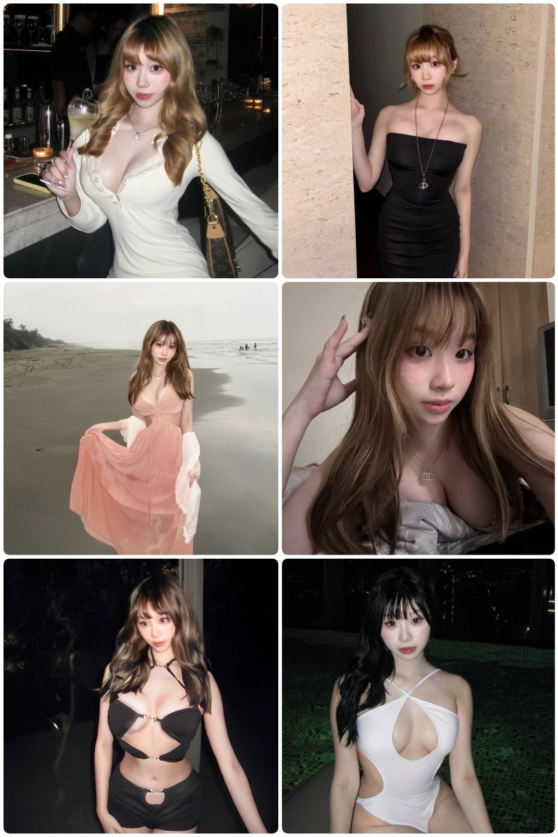 VX293 图片1968张 视频88个 台湾 模特 大胸美女 生活场景丰富 自拍多 旅游 美景 美食 生日照 闺蜜照 床上照 时尚会穿搭 比基尼 性感照 看演唱会 内衣照 浴袍照 毕业照  